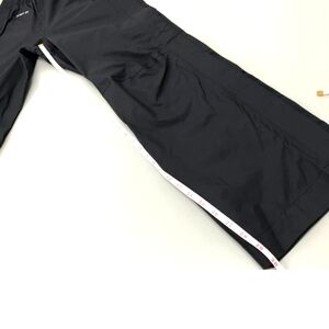The North face black snow ski rain lightweight pants size small